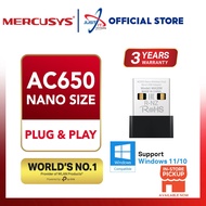 MERCUSYS MA20N AC650 NANO WIFI DUAL BAND ADAPTER