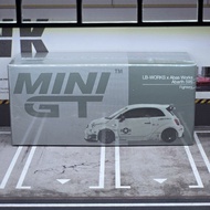 Mini GT 1/64 LB-WORKS x Abas Works Abarth 595Fighters Grey LBWK