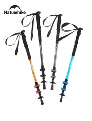 NATUREHIKE TREKKING POLE ALLOY 6061 NH17D001-Z 3 NODES - HIJAU TUA