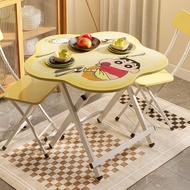 Folding Table Household Children's Dining Table Minimalist Portable Leisure Balcony Study Writing Negotiation Coffee Outdoor Small Table