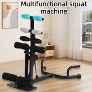 Sissy Squat Machine for Home Gym – 3-in-1 Adjustable Deep Squat Bench & Sit-Up Stand, Multifunction 