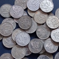 koin kuno indonesia 50 rupiah kepodang tahun 1999-2002