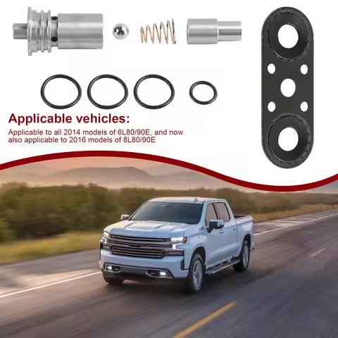 Cooler Bypass Valve Upgrade Kit Replace STL010 Transmission Cooler Flow Bypass Valve Upgrade Kit for