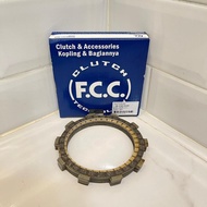 FCC-GK17 CLUTCH PLATE SET (3C1) VIXION SCORPIO/ OLD VIXION/ ORIGINAL FCC CLUTCH PLATE/