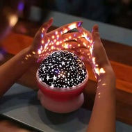 Rotating Starry Sky Projection Christmas Gift Night Light Star led Light Moon Star Night Light