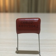 304 MILAR MYL CAPACITOR 300000Pf 300nF 0.3uF 5% 400V
