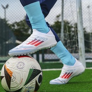 Yamaha Pink F50+ Football Shoes Mens Speed Boots Low Help AG Match Training Shoes Breathable Technol