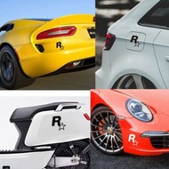 內地直送 - 汽车贴纸JDM改装电动游戏周边GTA5飞车R星车贴三角窗贴加油箱盖贴