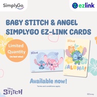 Limited Edition - Disney Baby Stitch &amp; Angel EZ-Link Card Charm Charm (While Stock Lasts!)