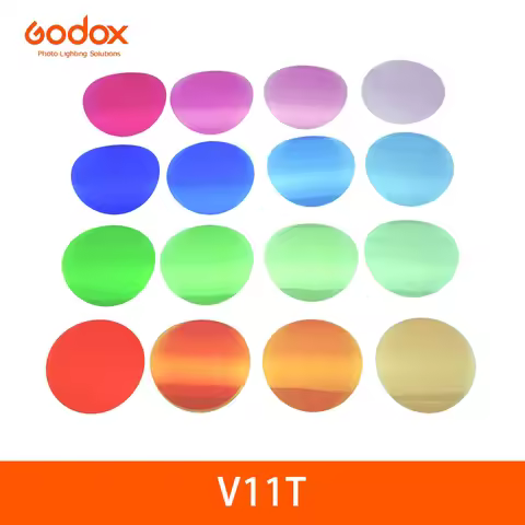 Snoot Color Filter Reflector Honeycomb Diffuser Ball Kits Godox AK-R1 S-R2 for Godox V1Pro V100 AD10