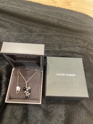 Georg Jensen 純銀+黑瑪瑙小葡萄項鍊