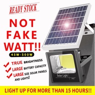 【In stock】Solar Spotlight solar light outdoor lighting Flood lampu solar IP67 Waterproof solar led S