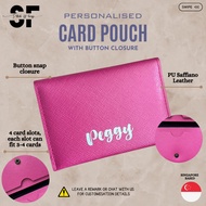 [SG SELLER] Personalised Card Pouch | Name card Pouch | Customized | Corporate