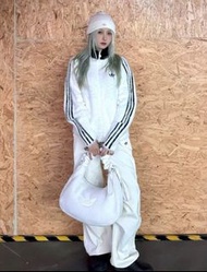 ADIDAS ORIGINALS BAG 羊羔毛 雲朵包 斜背包 肩背包 White/Brown