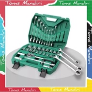 Socket Wrench 36-piece Toolbox Set