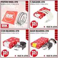 🇯🇵 JAPAN HONDA CIVIC 1.7 S5A D17A ENGINE OVERHAUL KIT （MAIN BEARING+CON ROD BEARING+THRUST WASHER）