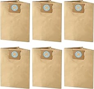 6 Packs Shop Vac Bags for DeWALT DXVA19-4101,Replacement Disposable Filter Bags for DEWALT6-10 Gallo