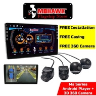 Mohawk Ms Series Car Android player With 3D 360 Reverse Camera 3D View Camera