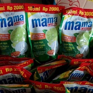 Paket Sabun Cuci Piring Mama Lemon Isi 10pcs - Diskon Besar