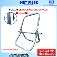 Foldable Fiber Rolling Drum Rack (For IB and UG Drop Cable Drum)