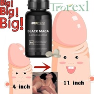 HABUMAMA 【Halal】Natural Black maca Tablets 60 Tablets/Bottle Improve Men Endurance Increase Men Immu