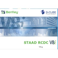 (Best seller) NEW! STAAD V8i  Advanced Concrete Design RCDC full version || comes in a USB INSTALLER