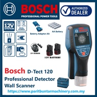 BOSCH D-TECT 120 PROFESSIONAL DETECTOR | WALL SCANNER 12V | 120MM (DTECT120)