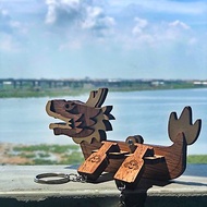 【手作DIY】龍舟創意鑰匙圈 鑰匙架 收納架 婚禮小物 客製 端午節