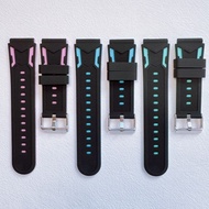20mm Kids Silicone Watch Band Solid Color Replacement Strap Quick Release Smart Watch Band Soft Swea