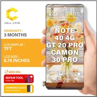 LCD SCREEN DISPLAY FOR INFINIX NOTE 40 4G X6853 / INFINIX GT 20 PRO X6871 / TECNO CAMON 30 PRO CL8