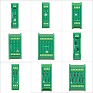 Diode Breakout Board DIN Rail Mount 2.3.4.6.8 Individual Diode Module, 1N4007 1A 1000V and 1N5408 3A