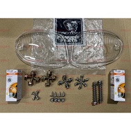 C99 C98 SPOTLIGHT SET RESTORE SET SKRU LENS COVER C99 PROTON WIRA