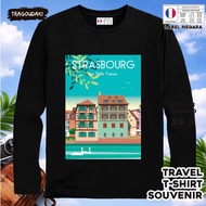 FRANCE 23 LONG-SLEEVED SOUVENIR T-SHIRT NATIONALTAG ASAL FRANCE COTTON 24S SOUVENIR PREMIUM GIFT