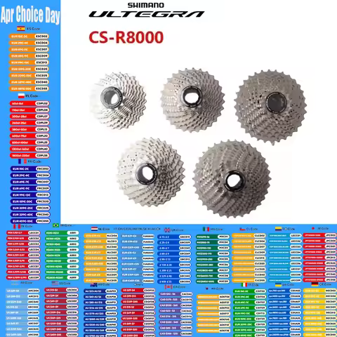 Shimano ULTEGRA CS-R8000 11s Bike Cassette Flywheel K7 HG-EV 11-25T/11-28T/11-30T/11-32T/11-34T For 