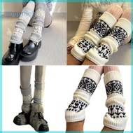 HAP Women Leg Warmers Fashion Knit Leg Warmers Long Leg Socks JK Uniform Foot Covers