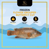 Flower Grouper - Butterfly Cut