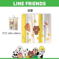 [正版現貨] LINE FRIENDS - 浴簾 (180 x 180cm)