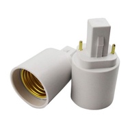 PLC G24 Male to E27 Female Socket Base Light Bulb Lamp Adapter Holder /Lampu holder / Downlight Hold