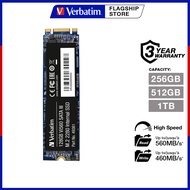 Verbatim Vi560 M.2 SATA III 2280 Internal SSD 256GB / 512GB / 1TB 49362 / 49363 / 49364