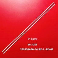 2pcs/set led backlight strip for Sony KD-55X8500F KD-55X8566F strip light ST0550AW5_54LED_R_REV00_18