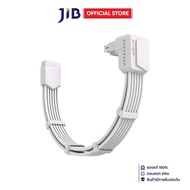 SLEEVED CABLE (สายถัก) EZDIY-FAB SHIELD 90 DEGREE 16AWG 12VHPWR MALE TO FEMALE EXTENSION CABLE STD -