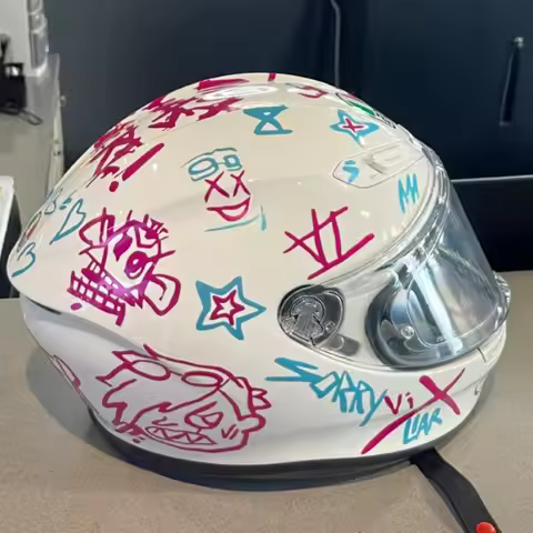 Arcane Jinx Stickers Anime Computer Case Stickers Car Window Laptop Sticker Cartoon Helmet Decorativ