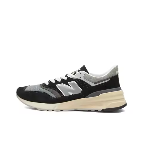 New Balance NB 997R Low top Casual City Commuting Running Shoes Unisex Black White U997RHC