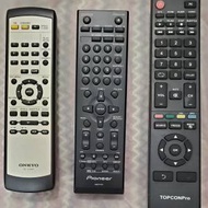 Onkyo, Pioneer, TOPCONPro remote cont...