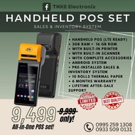 ALL IN ONE HANDHELD DEVICE WITH PRINTER, SCANNER, POS TERMINAL