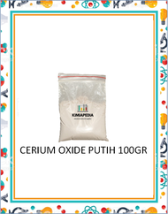 Cerium Oxide Putih 100gr / Eser / Ceria / Glass Polishing Polish Kaca