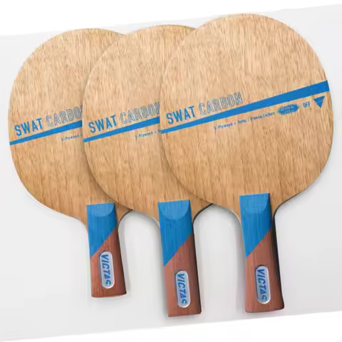 VICTAS SWAT SWAT-5PW Carbon Table Tennis Blade Pure Carbon Table Tennis Racket Suit