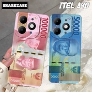 HP Itel A90 / A80 / A70 / A50 / A60 / A60S / A49 Phone Case NEW Trendy MONEY Motif - Itel Case - Ite