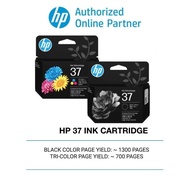HP 37 Original Ink Advantage Cartridge - Black 7FP45AA/Tri-Color 7FP44AA