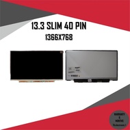 จอโน๊ตบุ๊ค LED 13.3 SLIM 40 PIN HD (1366x768) ไม่มีหูและหูแถบ/ จอโน๊ตบุ๊ค มือ1 พร้อมส่ง รับประกัน 6 เดือน